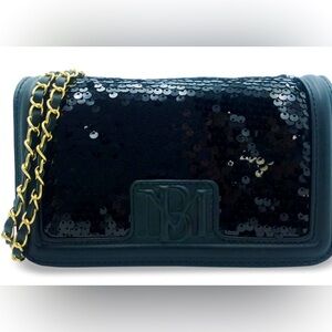 Badgley Mischka Sequin Crossbody Bag NWT